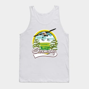 Germany travel logo Tank Top